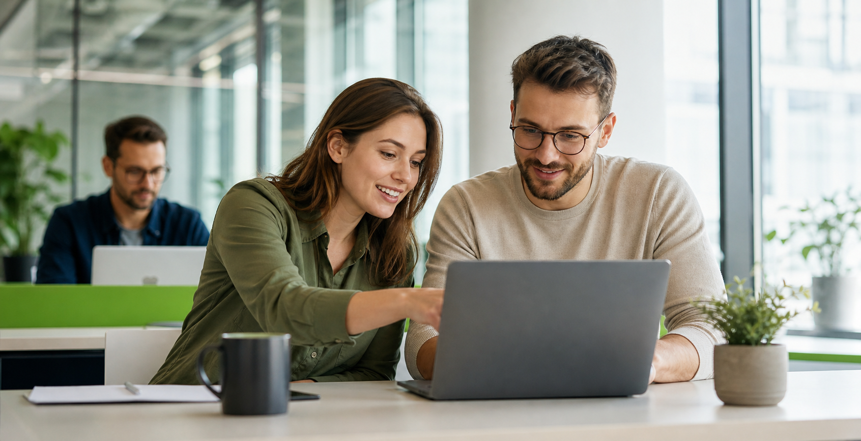 Digitaldurchstarter Coaching- und Onboarding-Szene